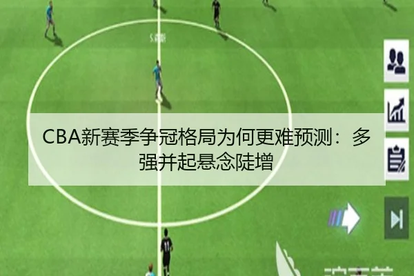 CBA新赛季争冠格局为何更难预测：多强并起悬念陡增